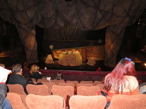 I was thinking opera glasses would have been a perfect accessory.  Do they still make/sell those?