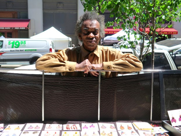 I think I could grow ten stories from his pose.