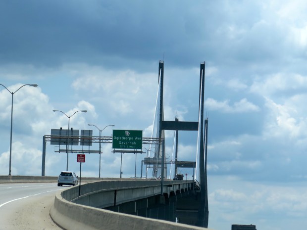 Because I live practically in the shadow of the George Washington Bridge, it takes a lot for me to note a bridge as impressive. This one is.
