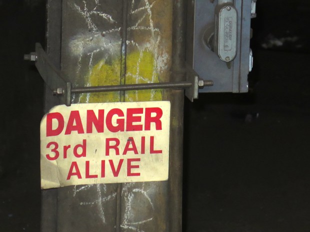 some days I wonder if I'm going to be humping that 3rd rail after another few years of twelve trains a day.