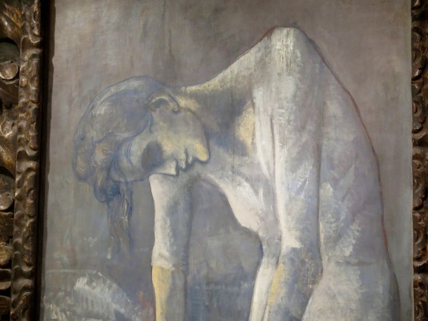 Everything you can't see in her eyes, but see in her curves and angles.